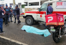 Chofer de DiDi ultima repartidor de PedidosYa en medio de discusión en plena avenida Chofer de DiDi ultima repartidor de PedidosYa en medio de discusión en plena avenida