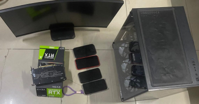 Arrestan cuatro personas por presuntas estafas electrónicas y recuperan equipos tecnológicos en Santiago