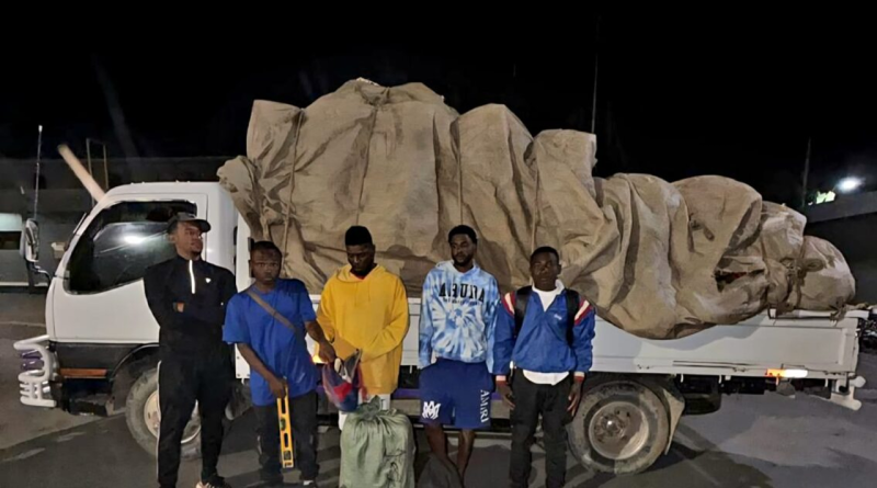Ejército intercepta cuatro haitianos indocumentados ocultos entre vegetales en Constanza Ejército intercepta cuatro haitianos indocumentados ocultos entre vegetales en Constanza