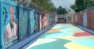 Denuncian robo de alambres eléctricos y bombillas en la Calle de los Colores en SFM Denuncian robo de alambres eléctricos y bombillas en la Calle de los Colores en SFM