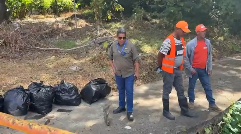 Alcaldía de SFM continúa operativos de limpieza y rescate medioambiental