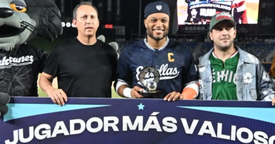 Robinson Canó gana el MVP del Juego de Estrellas de la Liga Mexicana de Béisbol