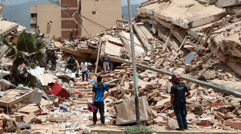 Ascienden a 1,719 los muertos por el doble terremoto en Venezuela
