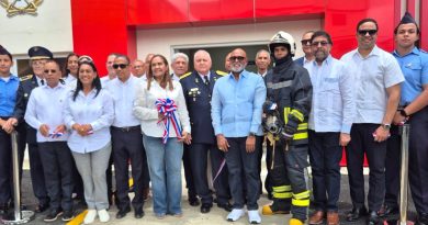 Gobierno Dominicano entrega moderno cuartel del Cuerpo de Bomberos de SFM