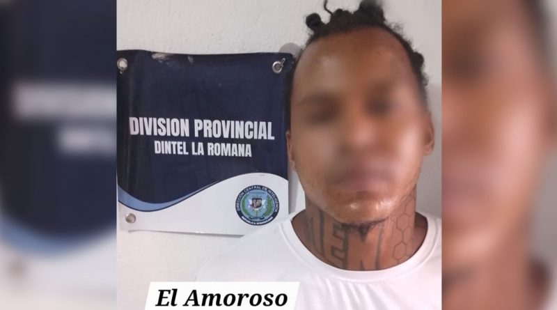 PN captura a “El Amoroso”, prófugo desde 2017, en La Romana