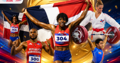 RD brilla en SD 2026: celebra con Marileidy, el karate se luce y recupera la medalla de 4×100 RD brilla en SD 2026: celebra con Marileidy, el karate se luce y recupera la medalla de 4×100