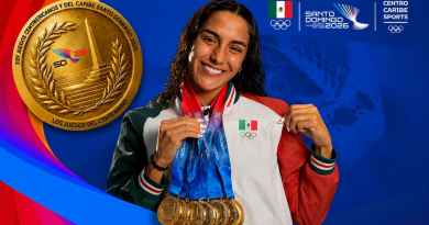 Mexicana Celia Pulido conquista 8 oros y supera en medallas doradas a mayoría de países en Centroamericanos