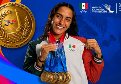 Mexicana Celia Pulido conquista 8 oros y supera en medallas doradas a mayoría de países en Centroamericanos