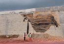 Reportan derrumbe en estructura de la avenida Circunvalación de SFM Reportan derrumbe en estructura de la avenida Circunvalación de SFM